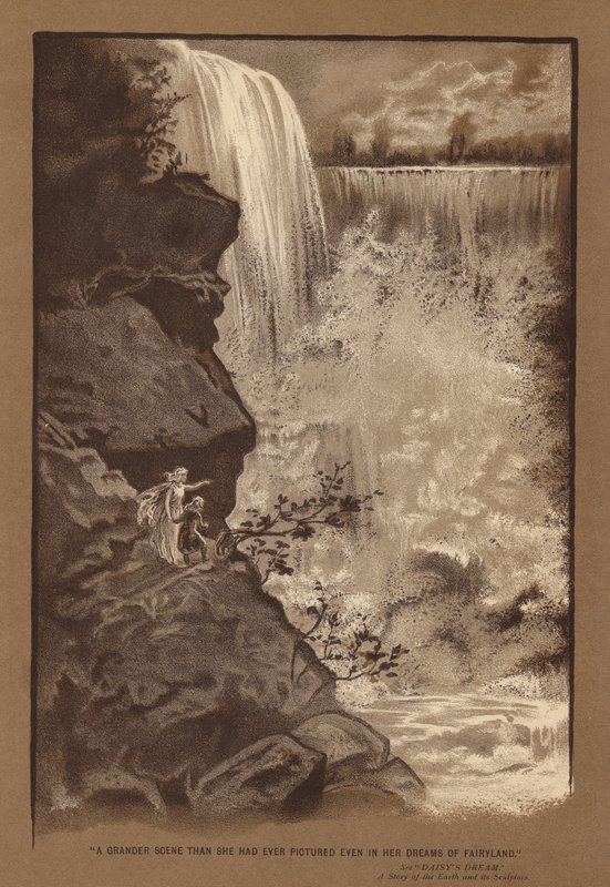 Cascata (litografia a cores) de English School