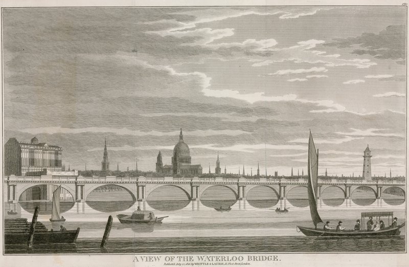Ponte de Waterloo, Londres de English School