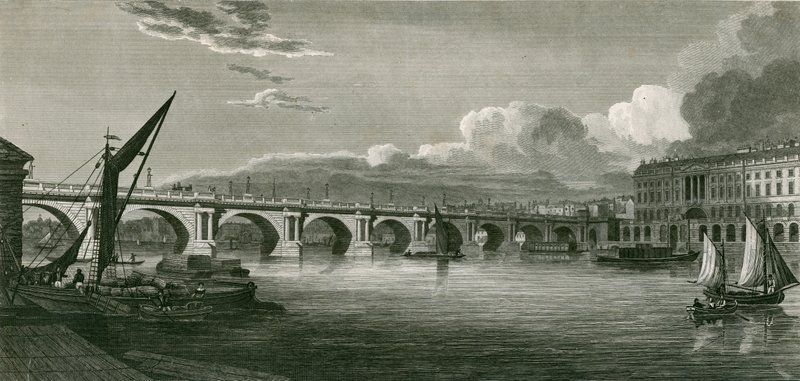 Ponte de Waterloo, Londres de English School
