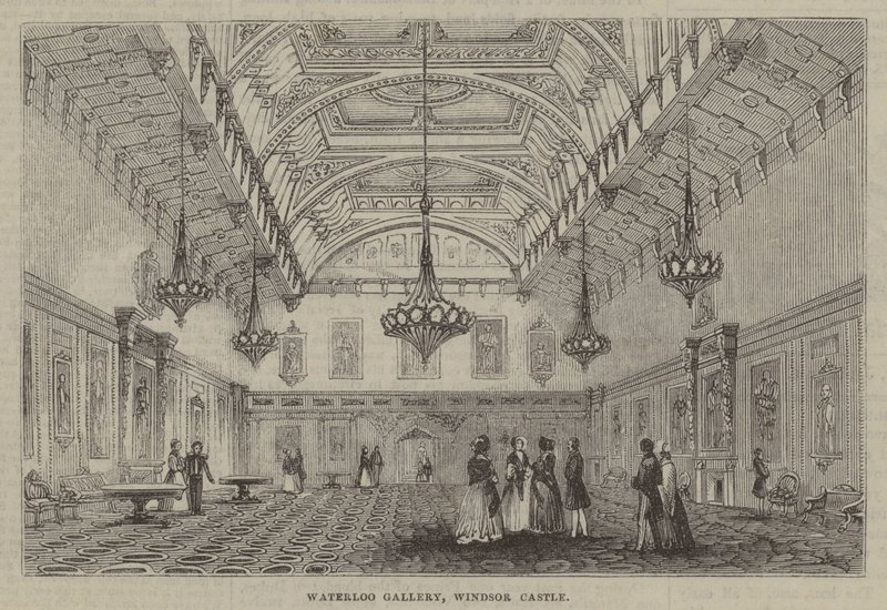 Galeria de Waterloo, Castelo de Windsor de English School