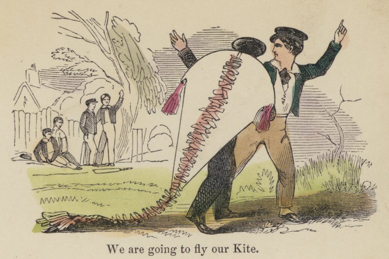 Nós vamos voar o nosso Kite (gravação colorida) de English School