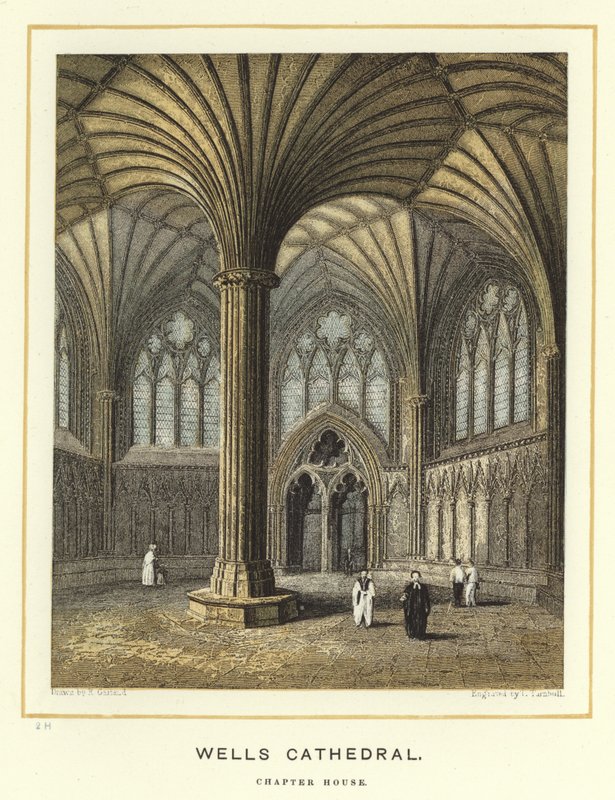 Wells Cathedral, casa do capítulo de English School