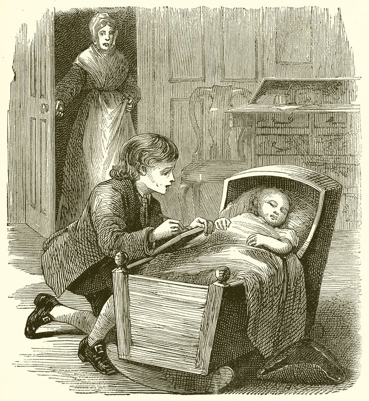 Oeste desenhando o Little Sleeper de English School