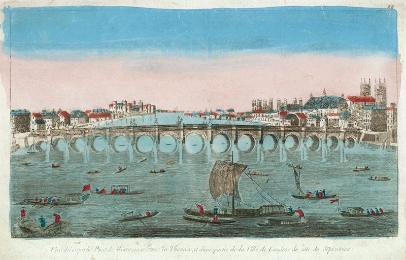 Ponte de westminster de English School
