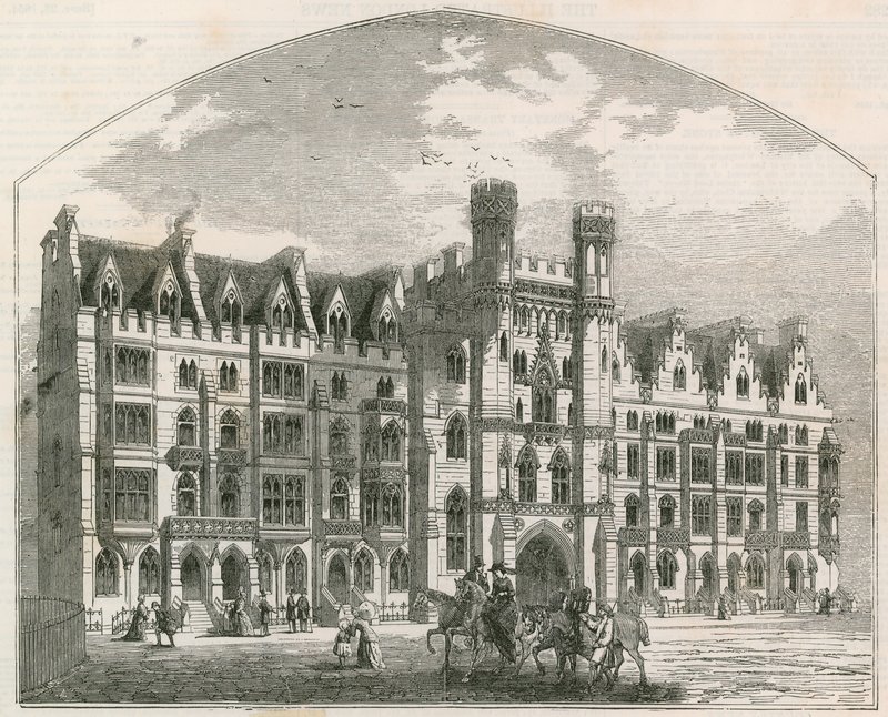 Melhorias em Westminster - Novas Casas no Broad Sanctuary de English School
