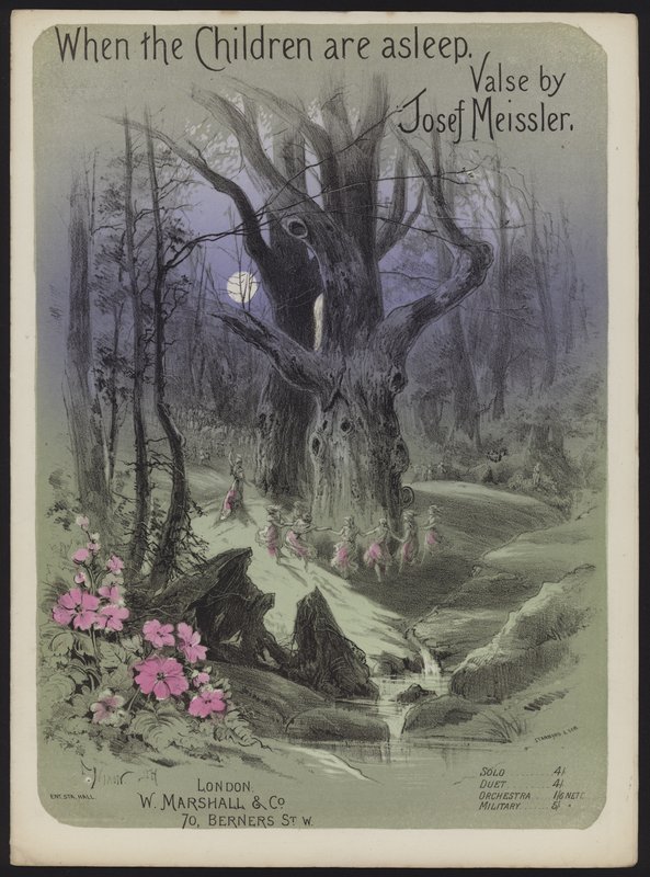 Quando as crianças estão dormindo, Waltz, Josef Meissler de English School