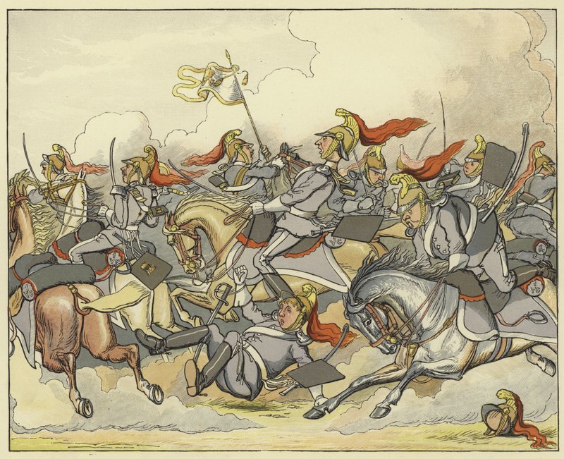 Onde cada cavalo carrega o seu rédea de comando e pode dirigir o seu curso como por si próprio Richard III, Ato II, Cena 2 de English School