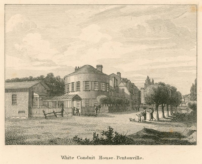 Casa Branca de Condutas, Pentonville, Londres de English School