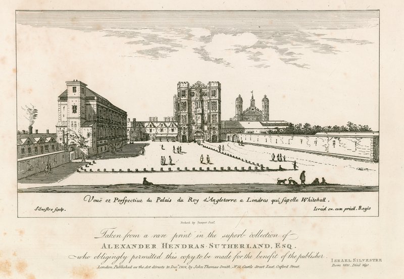 Whitehall no século XVII de English School