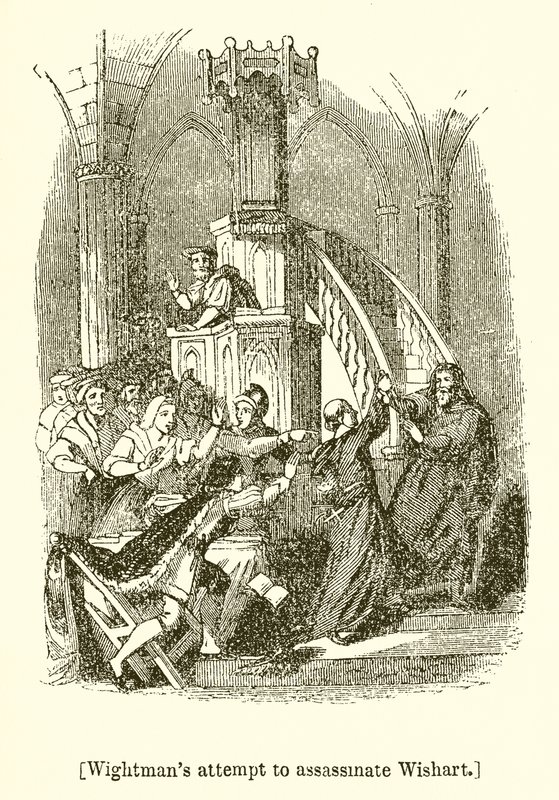 Wightmans tenta assassinar Wishart de English School