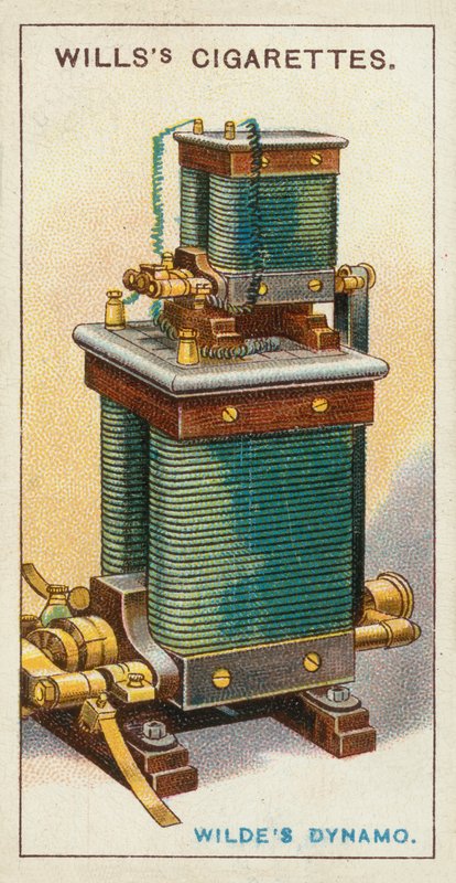 Dínamo de Wilde (chromolitho) de English School