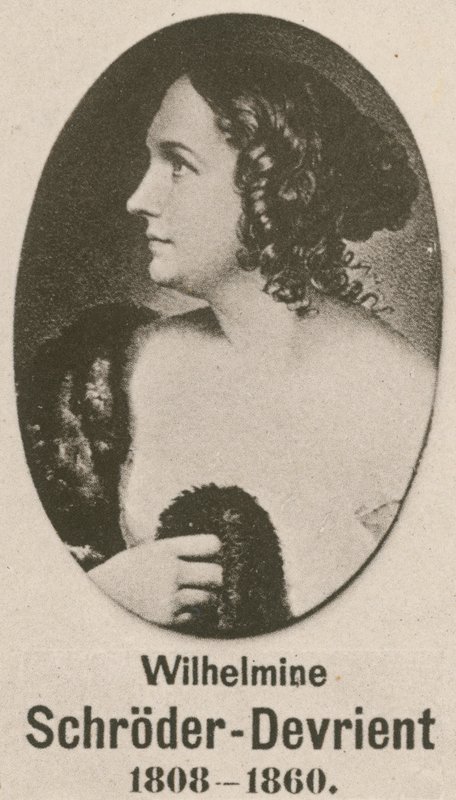 Wilhelmine Schroder-Devrient (gravura) de English School
