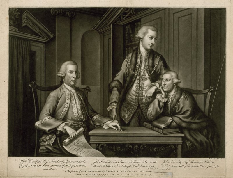 William Beckford, James Townsend e John Sawbridge de English School