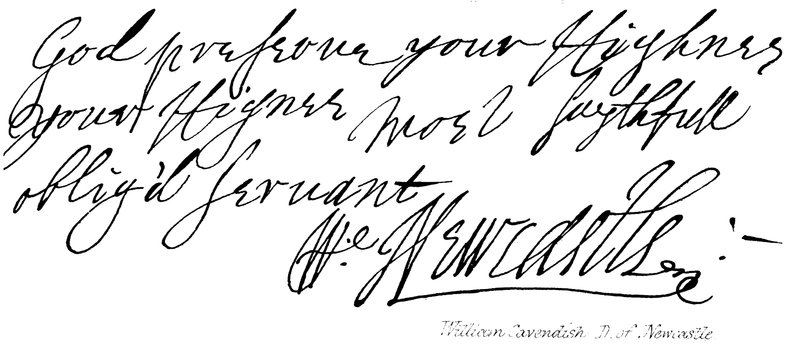 William Cavendish, D de Newcastle de English School
