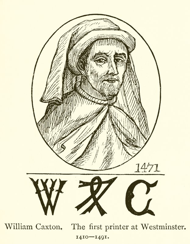 William Caxton, a primeira impressora em Westminster de English School