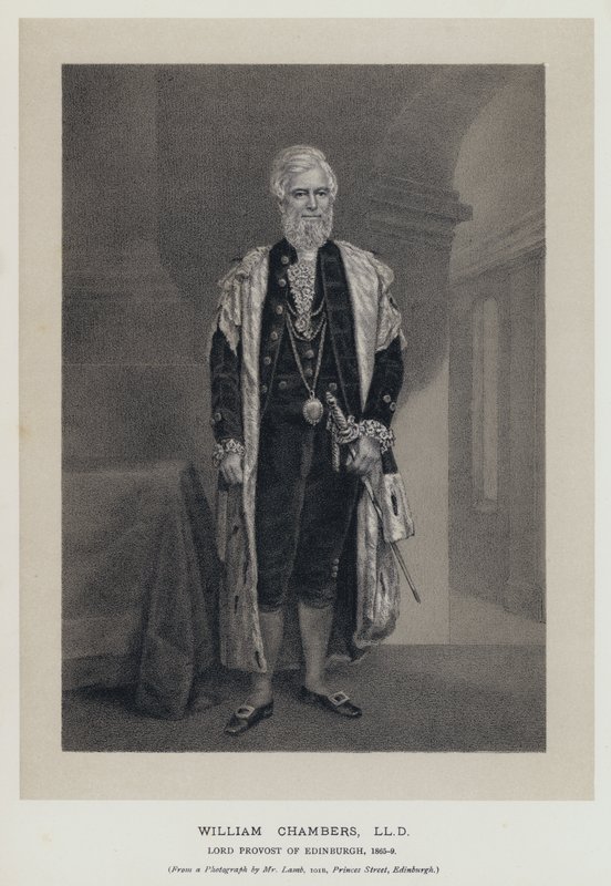 William Chambers, LLD, Lord Provost of Edinburgh de English School