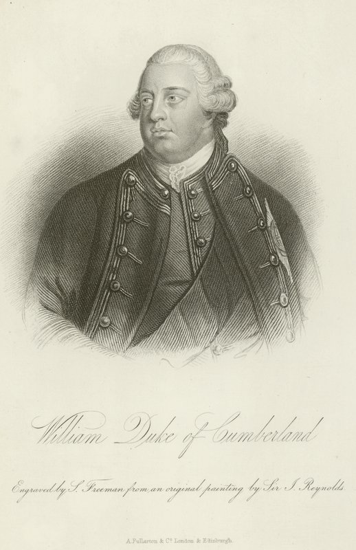 William, duque de Cumberland de English School