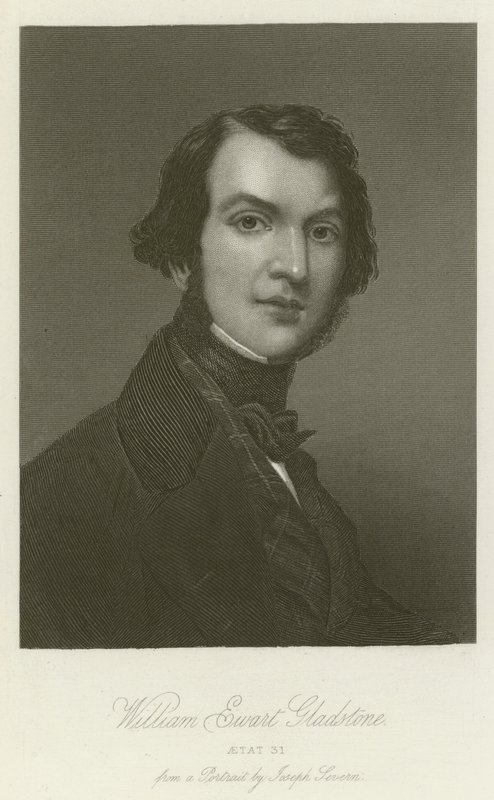 William Ewart Gladstone, Aetat 31 (gravura) de English School