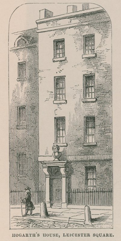 Casa de William Hogarth, Leicester Square de English School