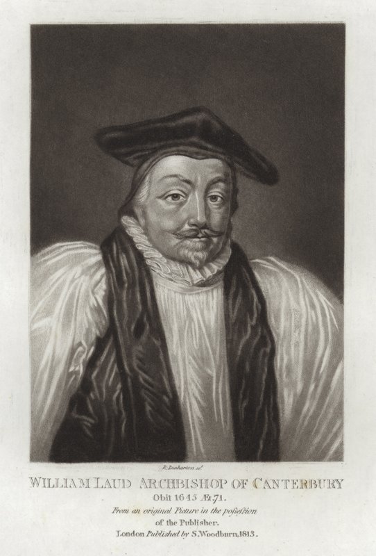 William Laud Arcebispo de Canterbury de English School