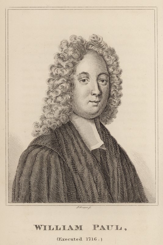 William Paul, executado em 1716 de English School