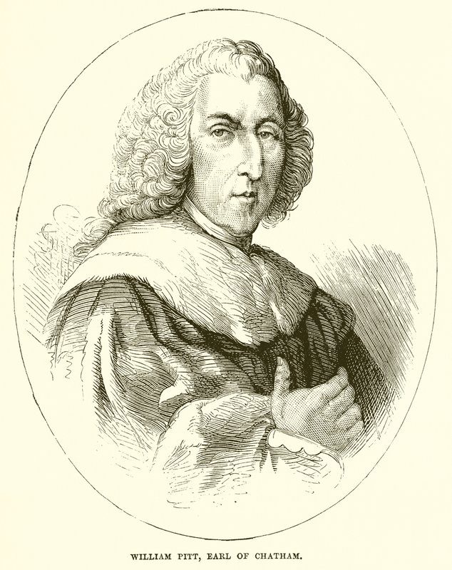 William Pitt, conde de Chatham de English School