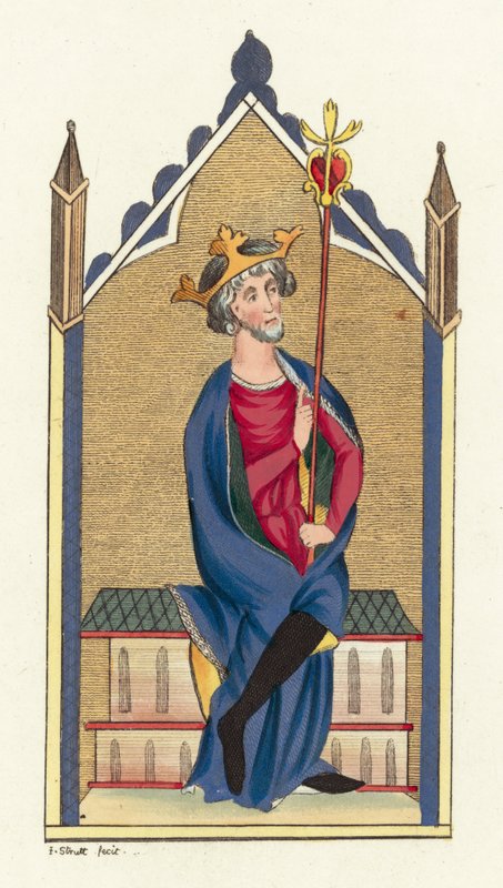 William Rufus (gravura colorida) de English School
