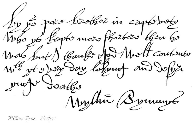 William Tyms, (Mártir) de English School
