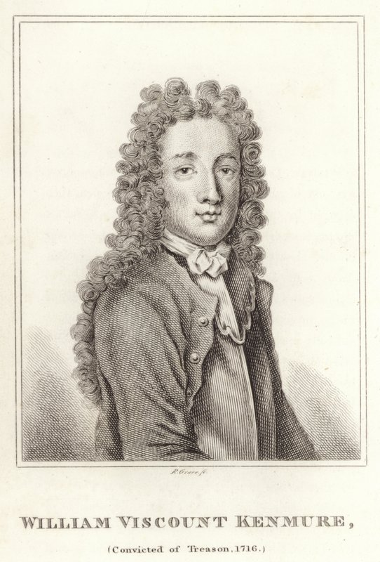 William Visconde Kenmure, condenado por traição, 1716 de English School