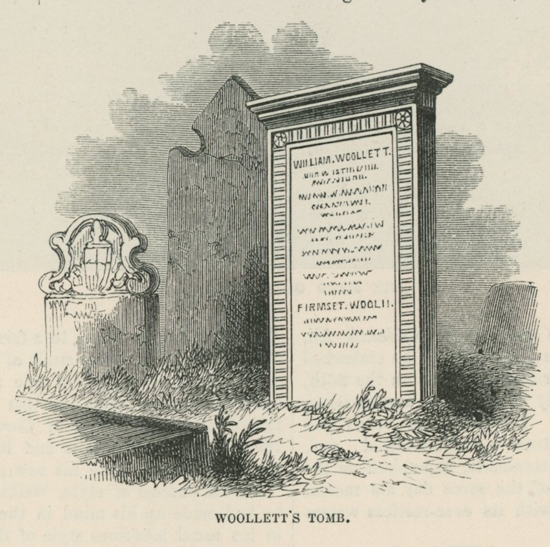 Túmulo de William Woolletts de English School