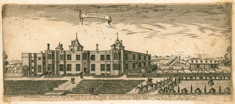 Wimbledon, c 1678 de English School