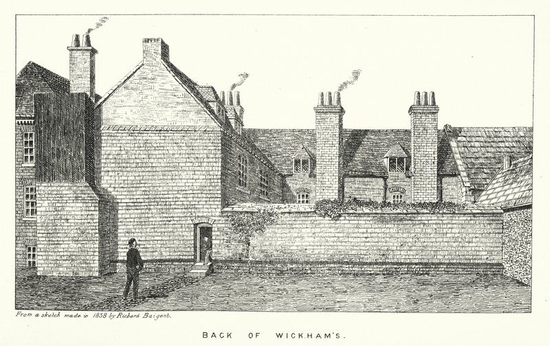 Winchester College: Verso de Wickham