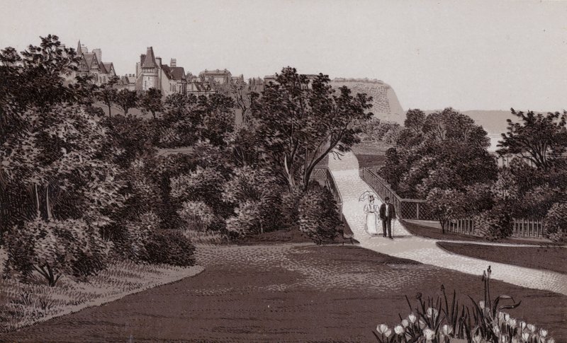 Windsor Gardens, Penarth (Litho) de English School