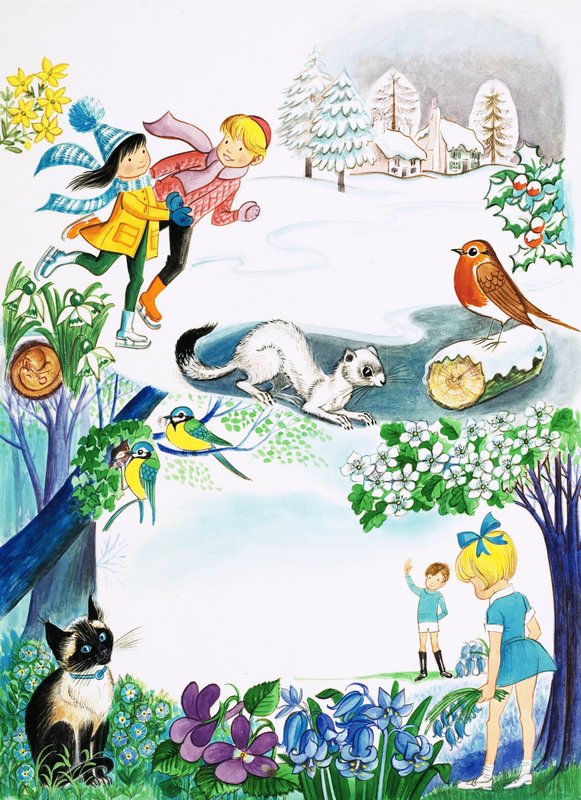 Inverno e primavera de English School