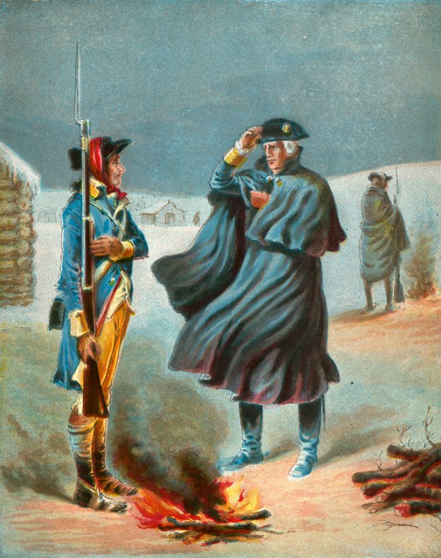 Inverno no Valley Forge de English School