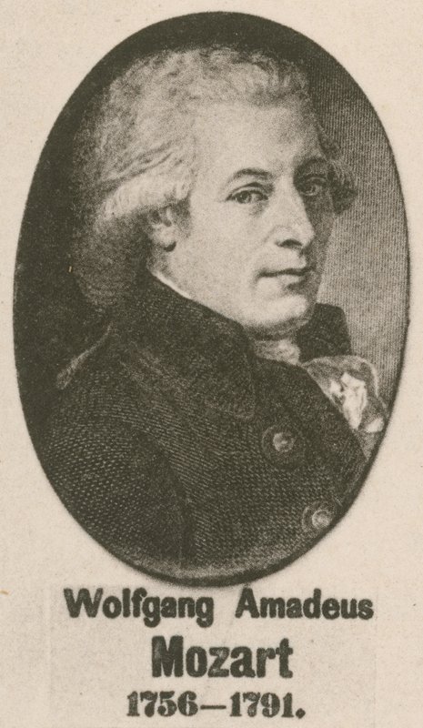 Wolfgang Amadeus Mozart (gravura) de English School