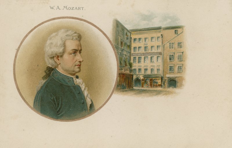Wolfgang Amadeus Mozart, compositor e músico austríaco de English School