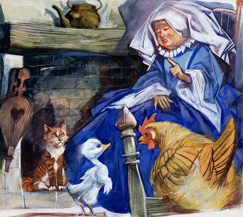 Mulher, com, fazenda, animais de English School