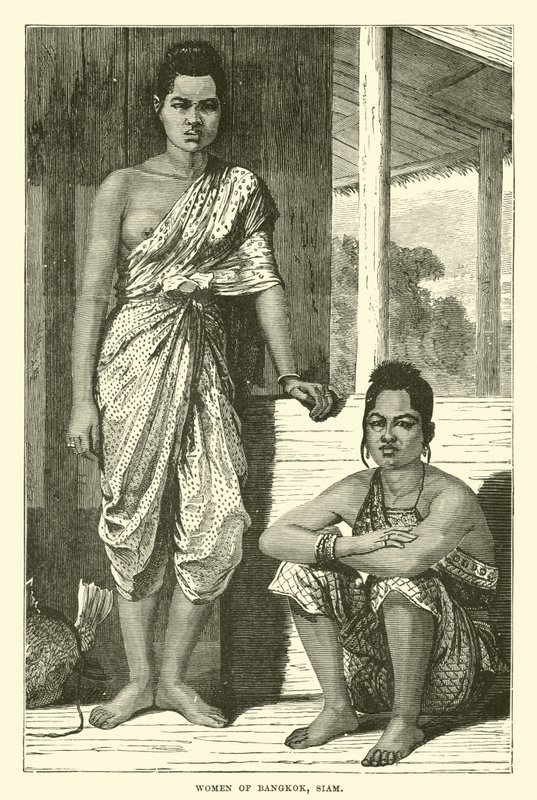 Mulheres, de, bangkok, sião de English School