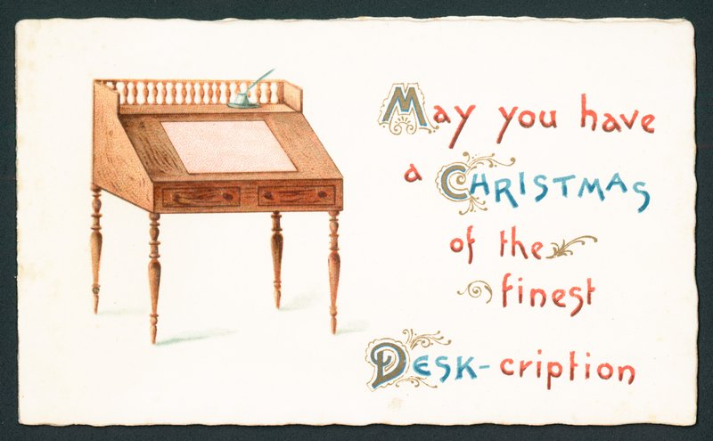 Mesa De Madeira, Christmas Card de English School