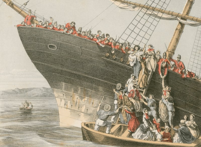 Naufrágio do &39;Birkenhead&39; de English School