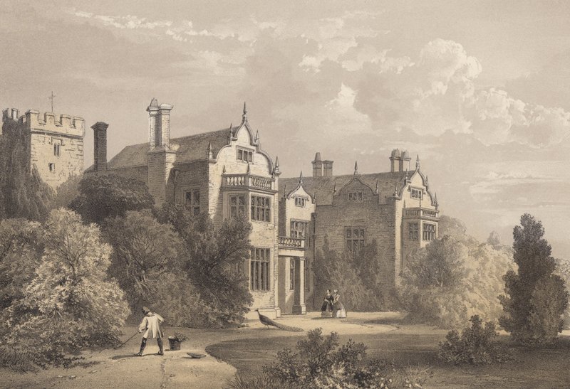 Wroxhall Abbey, Warwickshire de English School