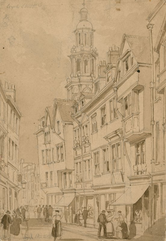 Wych Street, Londres (wc no papel) de English School