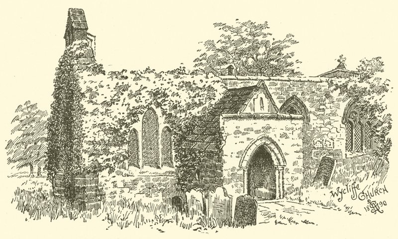 Igreja de Wycliffe (gravura) de English School