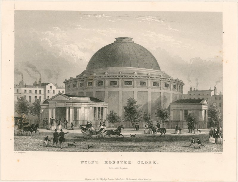 Monstro da Wylds Globe, Leicester Square de English School