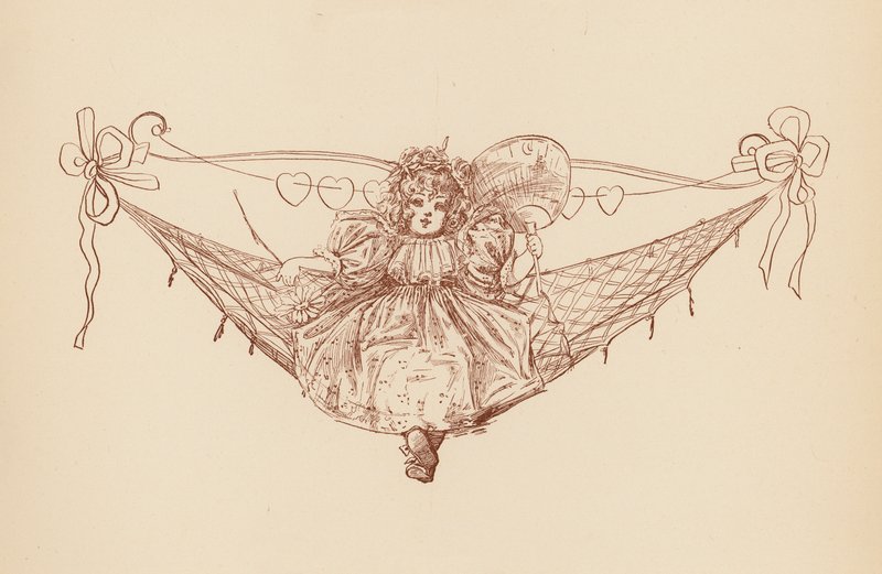 Ye Summer Girl (cor litho) de English School