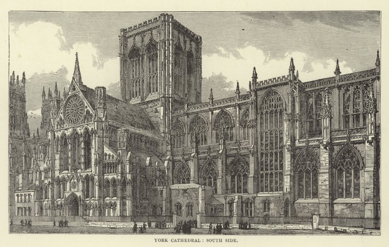 Catedral de York, lado sul de English School