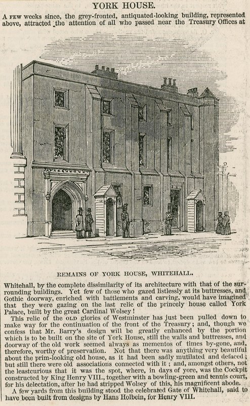 Casa de York, Whitehall de English School