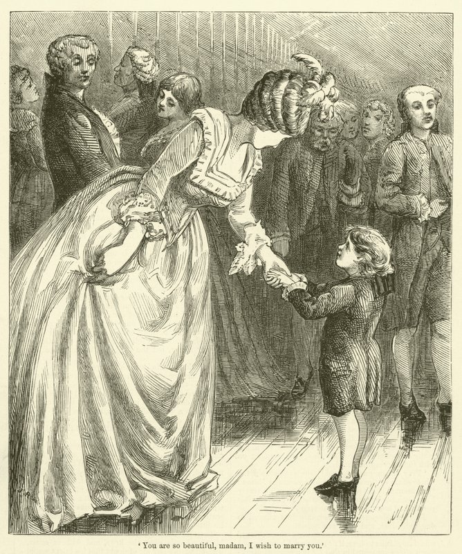 "Sois tão bela, senhora, que gostaria de casar convosco" (gravura) de English School