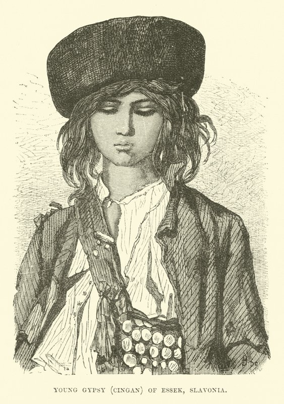 cigana Young, cing de Essek, Eslavônia de English School
